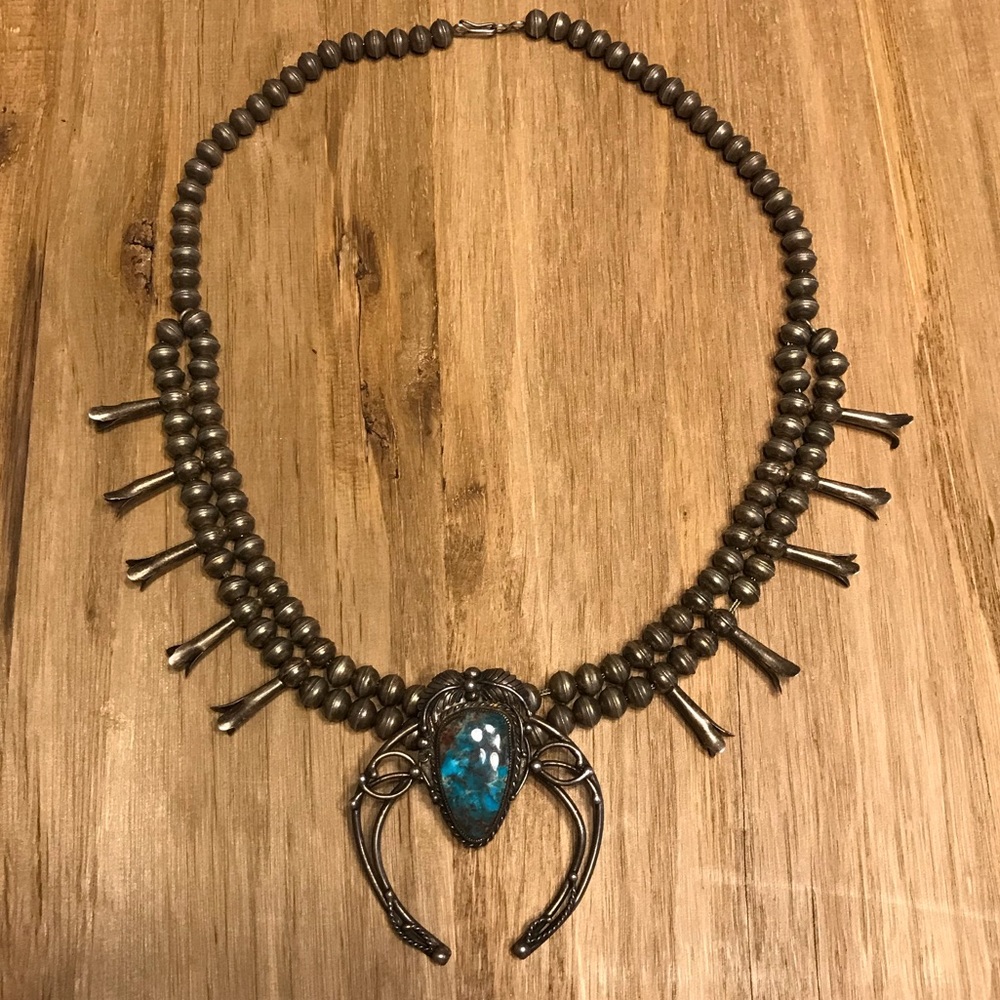 Vintage Squash-blossom Necklace